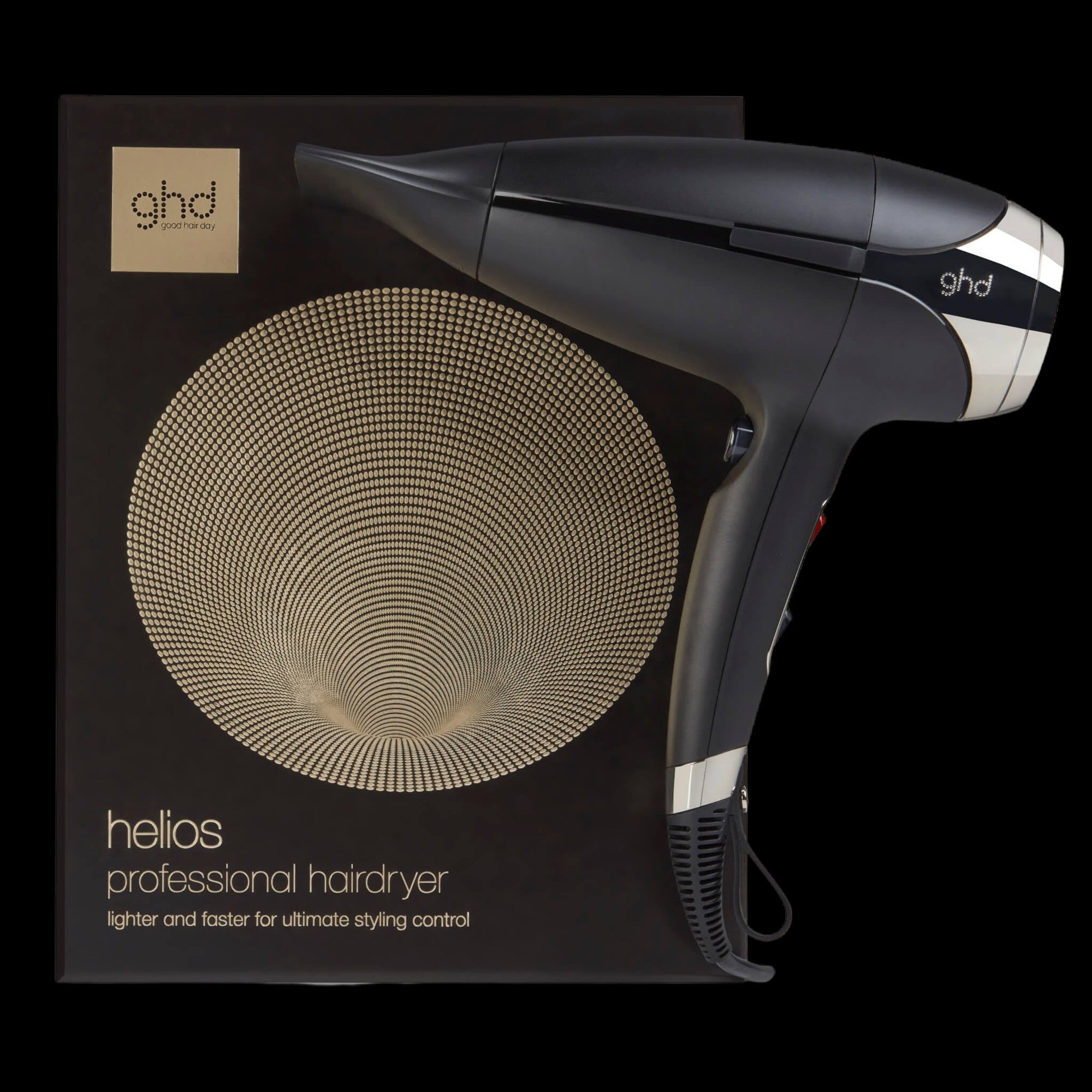 ghd Helios® - Black Hair Dryer, Fast Hairdryer